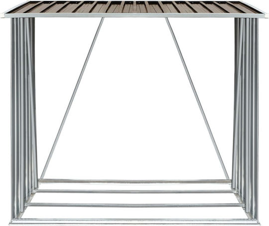 Metallisches Korrosionsschutz Gartenblockhaus Galvanisiert 1.63x0.83x1.54m