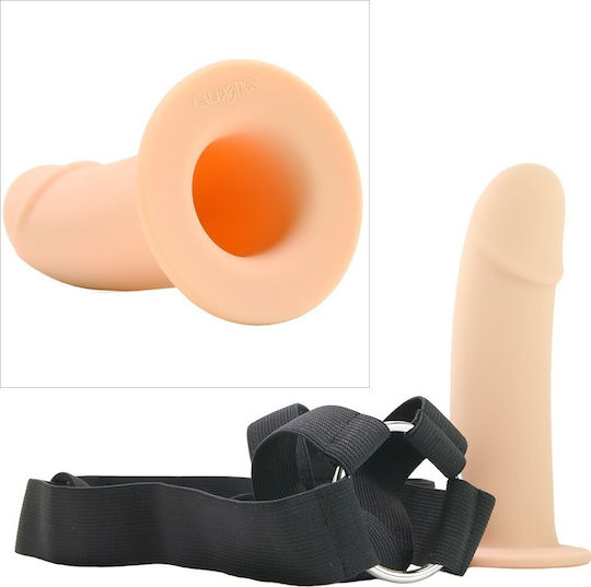 Calexotics PPA with jock strap Harness με Dildo 17cm στο χρώμα του δέρματος