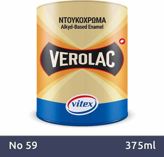 Vitex Βερνικόχρωμα Διαλύτου Verolac 0.375lt 59 Γυαλιστερό