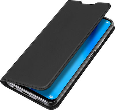 Dux Ducis Skin Pro Carte Piele artificială Negru (Huawei P40 Lite)