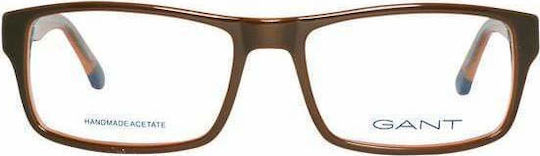 Gant Мъжки Пластмасов Рамка за Очила Кафяв GA3124 047