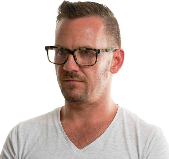 Gant Rame Ochelari Pentru Bărbați Acetat Maro Tortoise GA3158 056