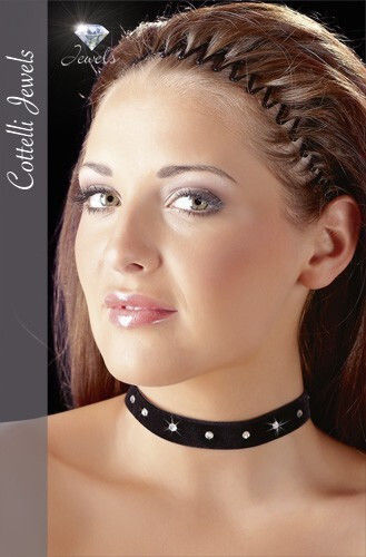 Cottelli Collection Jewels Секси шокер Черен