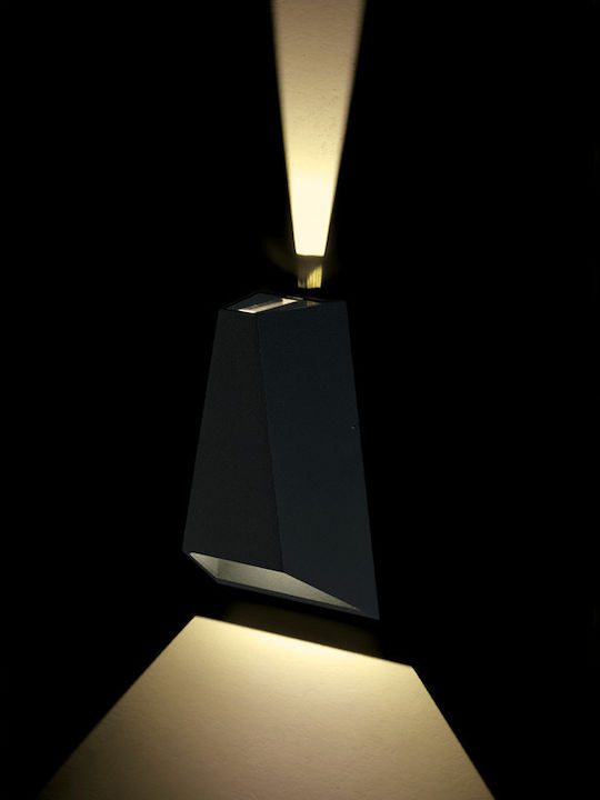 Aca Geo Lampă De Tavan Led Încorporat 6W 3000K 10.9x6.3x17.3cm Etanșă Aca Geo Lampă De Tavan Led Încorporat 6W 3000K 10.9x6.3x17.3cm Etanșă