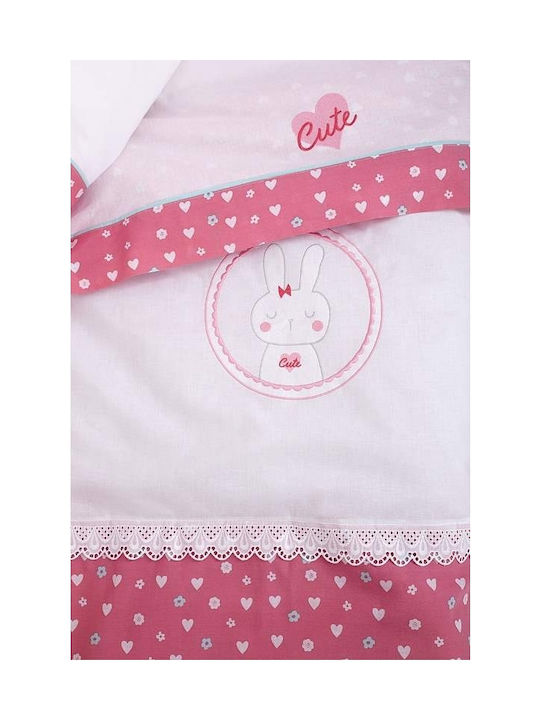 Nima Σετ Cutie Ροζ 120x170εκ.