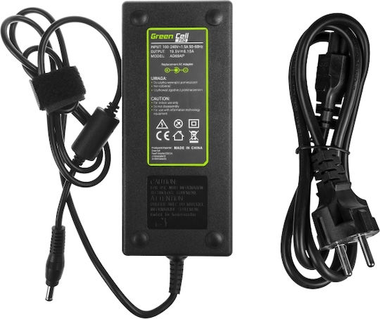 Green Cell Laptop Charger 72W 6V 4.5A for IBM / Lenovo with Detachable Power Cord