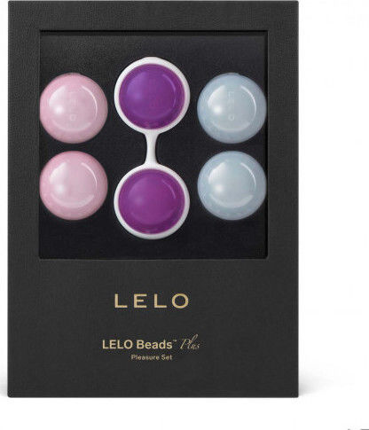 Lelo Beads Plus Κολπικές Μπάλες με Δόνηση Μωβ