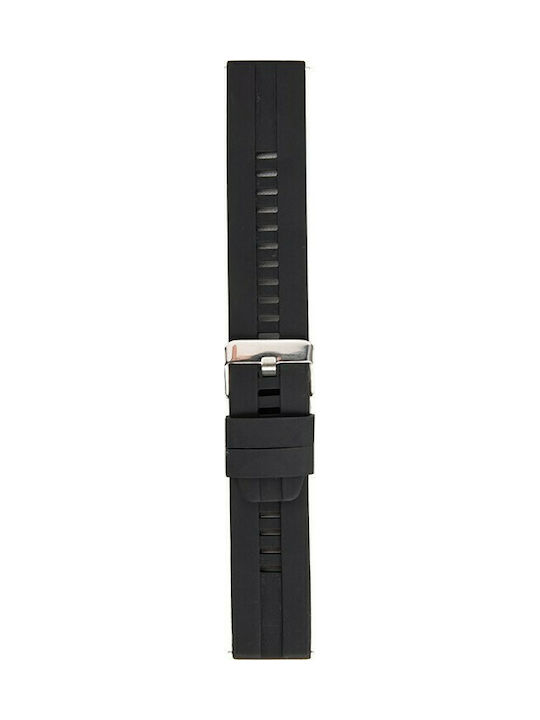 Λουράκι Σιλικόνης Μαύρο (Huawei Watch GT / GT2 (46mm))