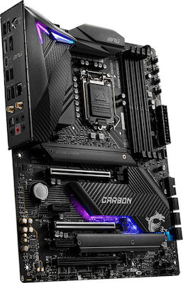 MSI Mpg Z490 Gaming Carbon WiFi Motherboard ATX mit Intel 1200 Socket