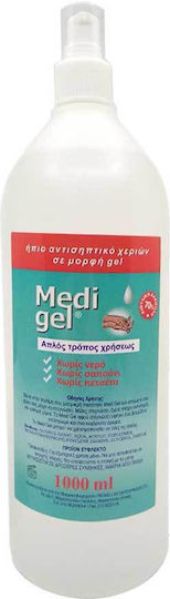 Medichrom Medi Gel Υγρό Αντισηπτικό Χεριών με Αντλία 1000ml