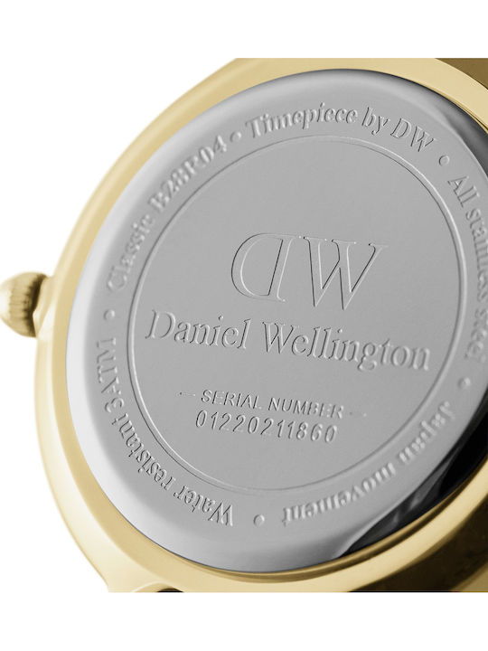 Daniel Wellington Petite Evergold Women's Watch with Gold Metal Bracelet