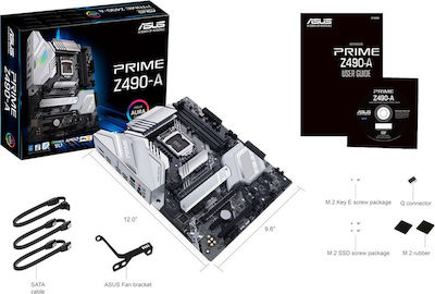 Asus Prime Z490-A Motherboard ATX με Intel 1200 Socket