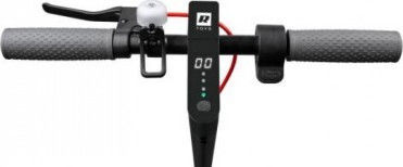 Rebel Fast Wheels Pro ZAB0030 Ηλεκτρικό Πατίνι με 30km/h Max Ταχύτητα και 25km Αυτονομία σε Μαύρο Χρώμα