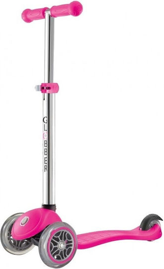 Globber Παιδικό Πατίνι Evo 4 in 1 Τρίτροχο για 3+ Ετών Deep Pink