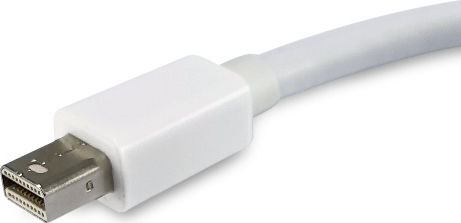 Equip Konverter Mini-DisplayPort männlich zu DisplayPort weiblich Weiß 1Stück 133440