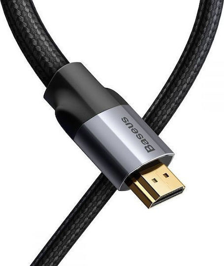 Baseus Enjoyment HDMI 2.0 Premium High Speed 4K 60Hz HDR Braided Cable HDMI Male - HDMI Male 3m Black