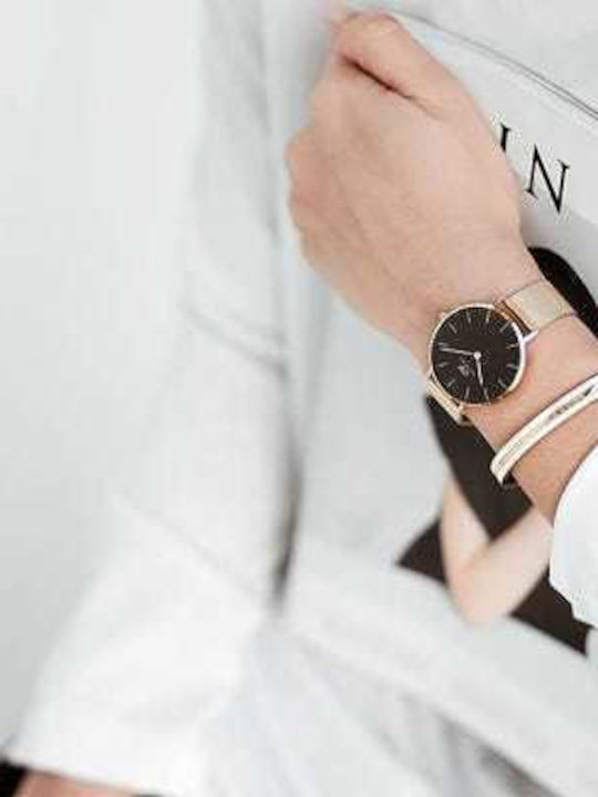 Daniel Wellington Classic Slim Medium Дамско Гривна Хелопеада от Стомана Daniel Wellington Classic Slim Medium Дамско Гривна Хелопеада от Стомана