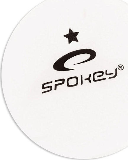 Spokey 81872 Ping Pong Balls 1-Star 6 Pieces
