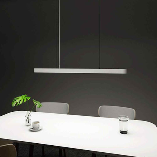 Yeelight Ρυθμιζόμενο Κρεμαστό Φωτιστικό Λευκό LED με Ρυθμιζόμενο Λευκό Φως με Κρύσταλλα 90x12εκ.