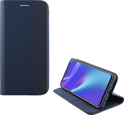 Idol 1991 Elite Anti-RFID Synthetic Leather Book Blue (Galaxy A71)