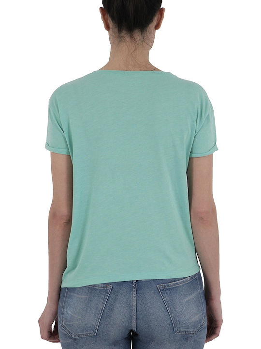 Pepe Jeans Marta Women's T-shirt Turquoise