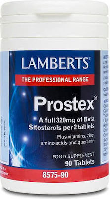 Lamberts Prostex 320mg Ergänzungsmittel für die Prostatagesundheit 90 Registerkarten