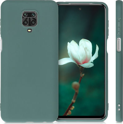 KWmobile Silicone Back Cover Green (Redmi Note 9S / 9 Pro / 9 Pro Max)