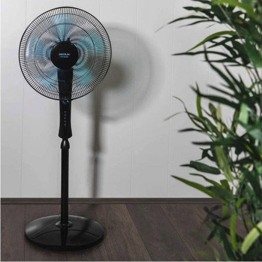 Cecotec Force Silence 520 Power Pedestal Fan 50W 40cm Diameter Black