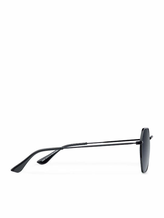 Meller Endo Unisex Sunglasses with Metal Frame All Black EN-TUTCAR