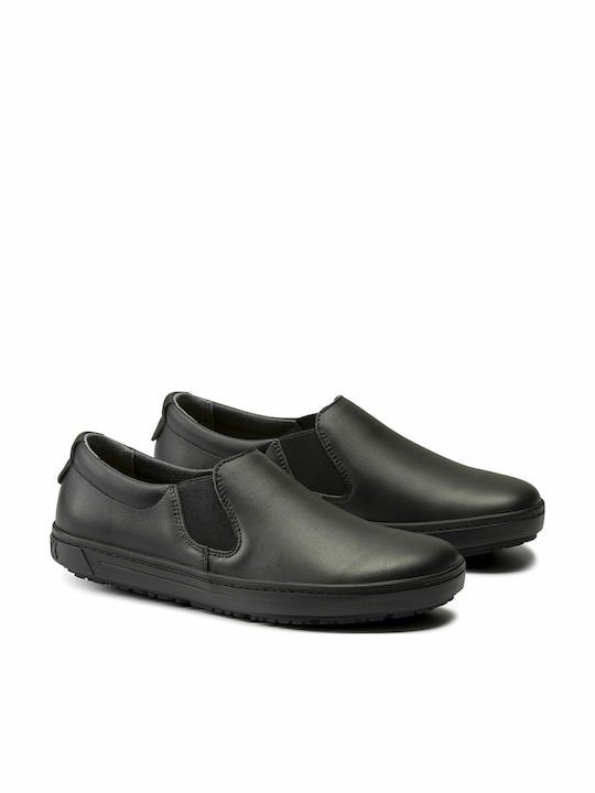 Birkenstock QO 400 Microfibre Αδιάβροχο Παπούτσι Εργασίας Μαύρο O2 με Πιστοποίηση FO , SRC,WRU