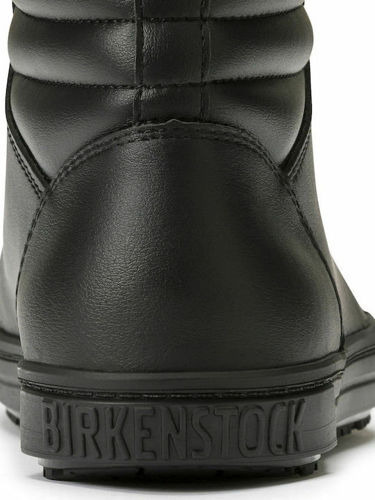 Birkenstock QO 700 Microfibre Αδιάβροχο Μποτάκι Εργασίας Μαύρο O2 με Πιστοποίηση FO , SRC,WRU