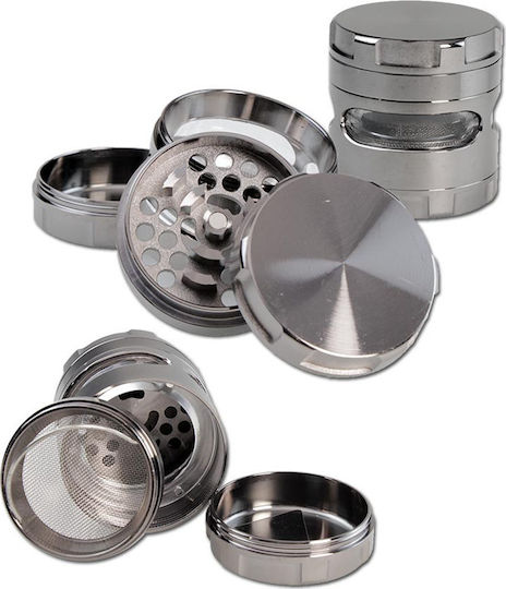 Grinder Silber 62mm Silber