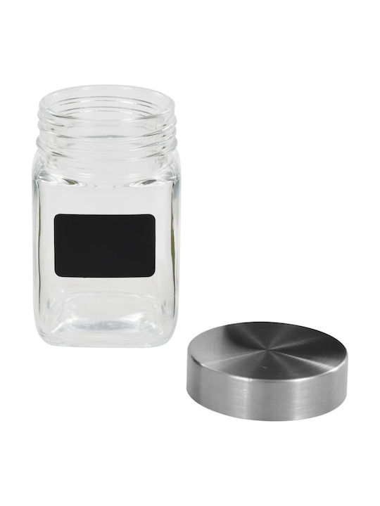 vidaXL Βάζο Γενικής Χρήσης με Καπάκι Γυάλινο 300ml 12τμχ