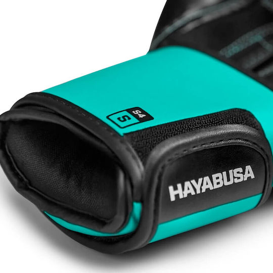 Hayabusa S4 Boxing Competition Gloves Turquoise Teal