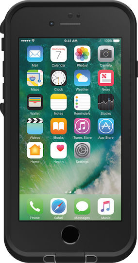 LifeProof Fre Impermeabilă 360 Full Cover Plastic 2mm Impermeabil Negru (iPhone SE 2022/2020/8/7)