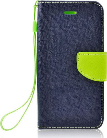 FANCY Wallet Δερματίνης Navy Μπλε (Redmi 5 Plus)