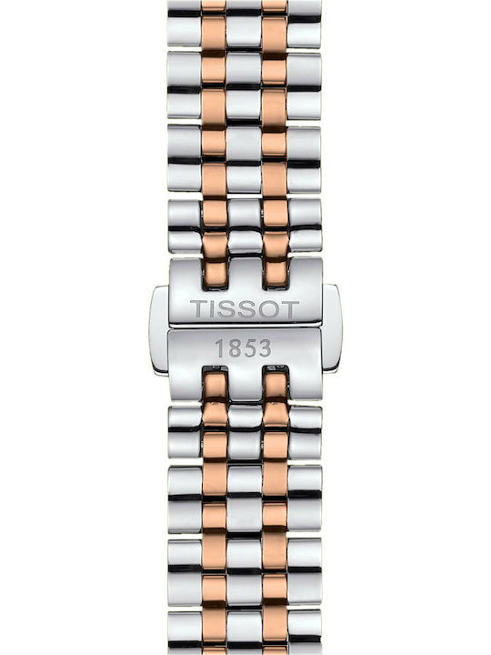 Tissot Carson Premium Ρολόι με Μεταλλικό Μπρασελέ Tissot Carson Premium Ρολόι με Μεταλλικό Μπρασελέ