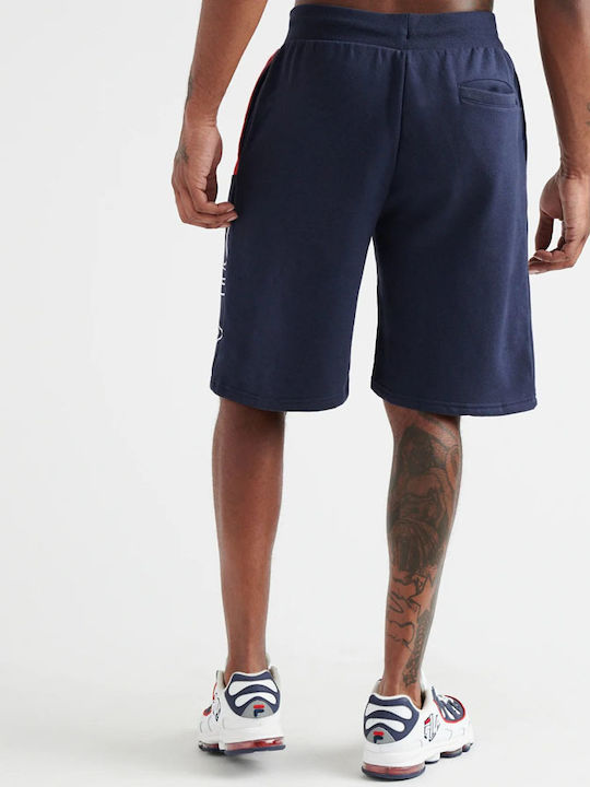 Heritage Ajay Αθλητική Ανδρική Βερμούδα Navy Μπλε