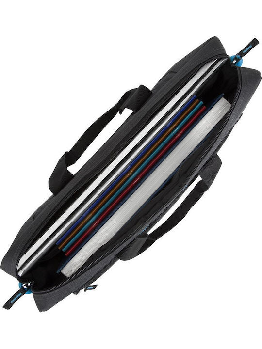 Rivacase Bundle 08 Τσάντα Ώμου / Χειρός για Laptop 17.3" σε Μαύρο χρώμα