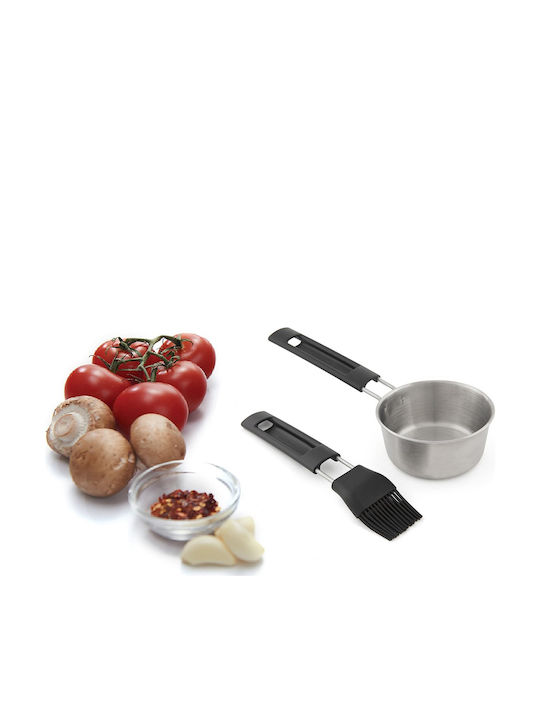 Broil King Set von 2 BBQ-Werkzeugen mit Schale und Bastelpinsel 61490 Broil King Set von 2 BBQ-Werkzeugen mit Schale und Bastelpinsel 61490