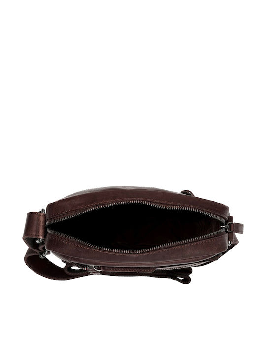 Dessau Leather Men's Bag Shoulder / Crossbody Brown