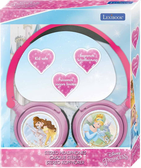 Lexibook Disney Princess Rapunzel Kabelgebunden Kinder Am Ohr Kopfhörer Rosa