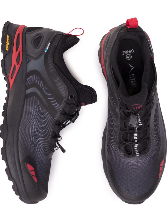 Elbrus Milkar Herren Wanderschuhe Wasserdichte Schwarze