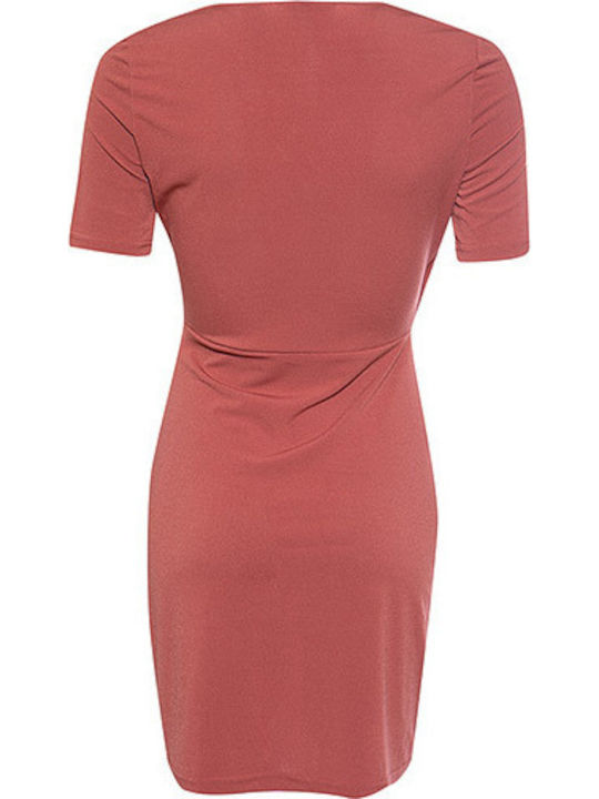 Vero Moda Mini Kleid Wickel Brick