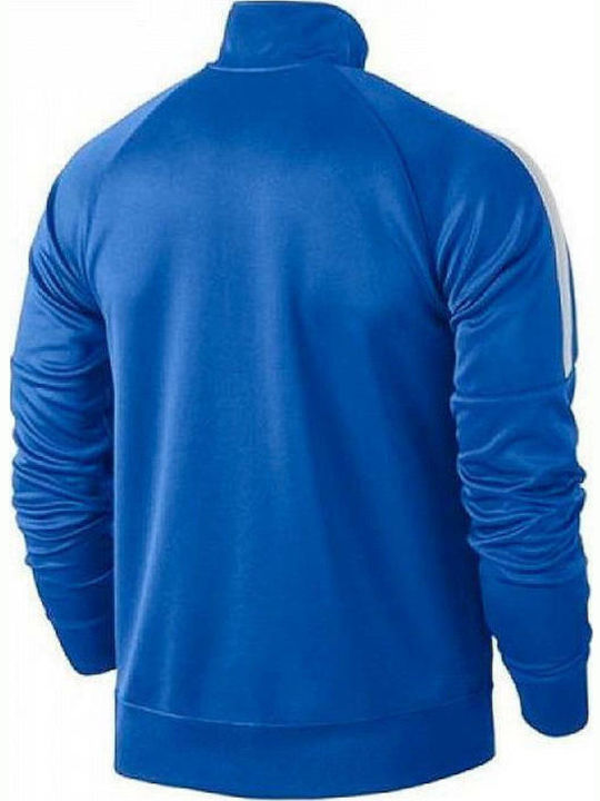 Nike Team Club Trainer Men's Sweatshirt Jacket with Pockets Blue