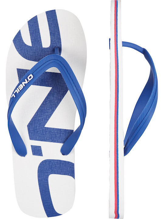 Profile Logo Ανδρικά Flip Flops Μπλε