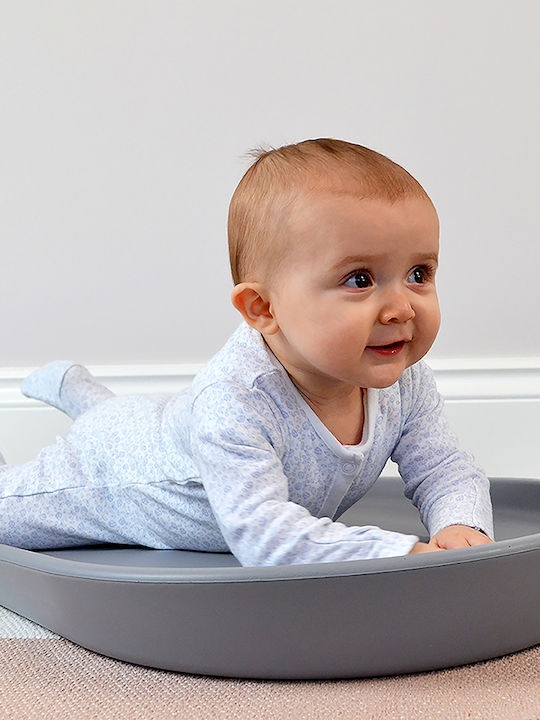 Shnuggle Soft Changing Pad Squishy made of Fabric Gray 45x70cm