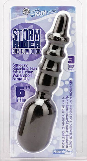 Nanma Storm Rider Dildo Anal Negru 15.2cm