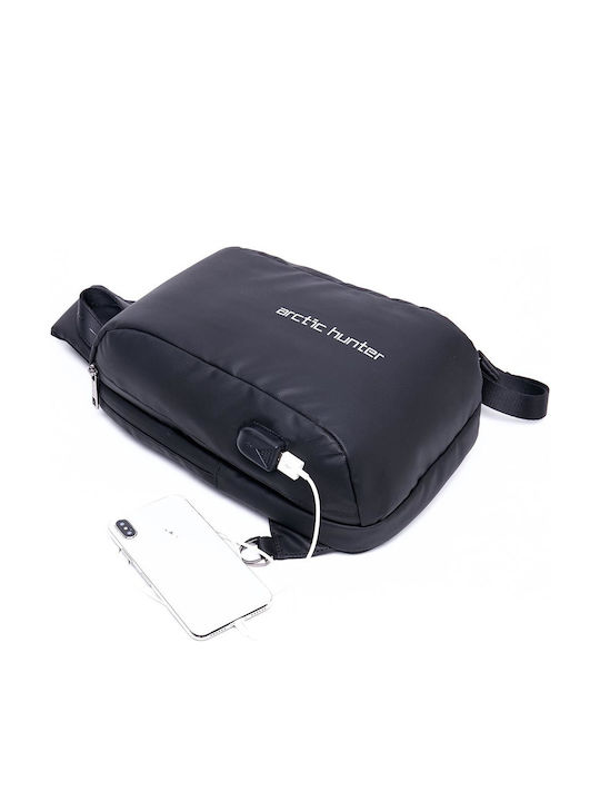 Herrentasche Sling Schwarz