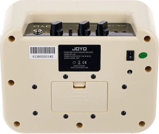 Joyo MA-10B Portable Mini Amplificator Bas electric 2 x 5" 10W Ecru
